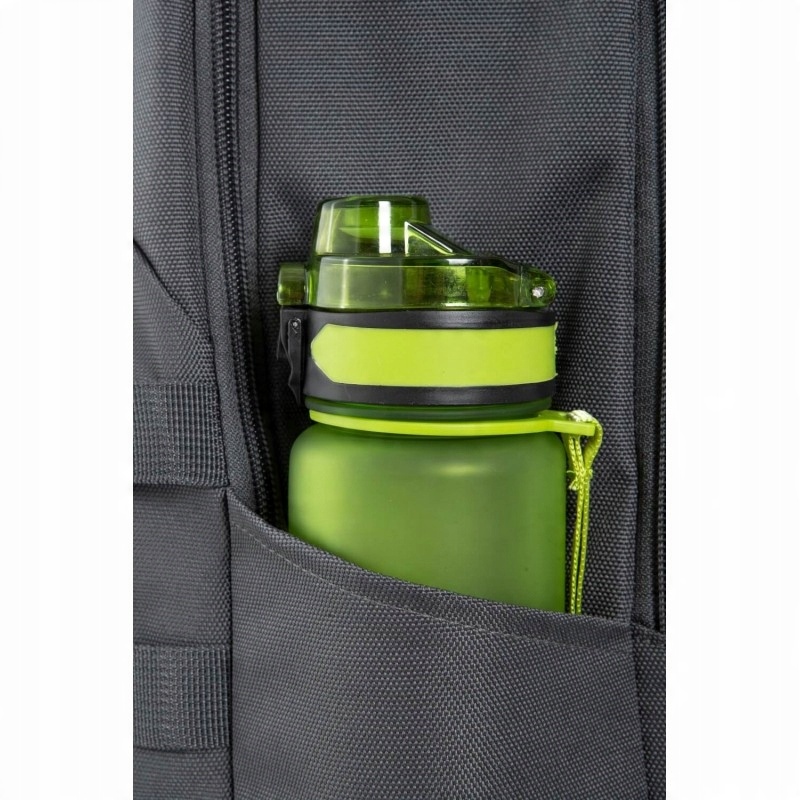 Školský batoh v štýle Army, veľký a sivý - Coolpack Army 2020